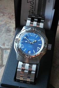 Russian Mechanical Automatic Wrist Watch VOSTOK AMPHIBIAN DIVER 160272