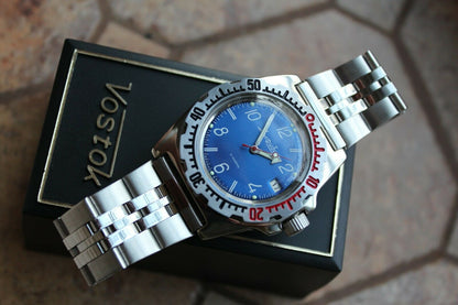 Russian Mechanical Automatic Wrist Watch VOSTOK AMPHIBIAN DIVER 110908