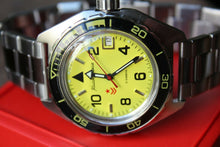 Load image into Gallery viewer, Vostok Komandirskie Military Mechanical Automatic Russian wrist watch 650855
