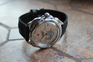 Vostok Komandirsky Russian Military Wrist Watch # 211402 NEW