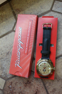 Vostok Komandirsky Russian Military Wrist Watch # 219451 NEW