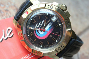 Vostok Komandirsky Military Wrist Watch # 439260 NEW