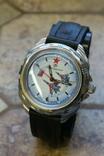 Load image into Gallery viewer, Vostok Russian 211066 Mechanical Komandirsky Military Wrist Watch Air Force
