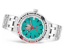 Load image into Gallery viewer, Russian Mechanical Automatic Wrist Watch VOSTOK AMPHIBIAN DIVER 420945
