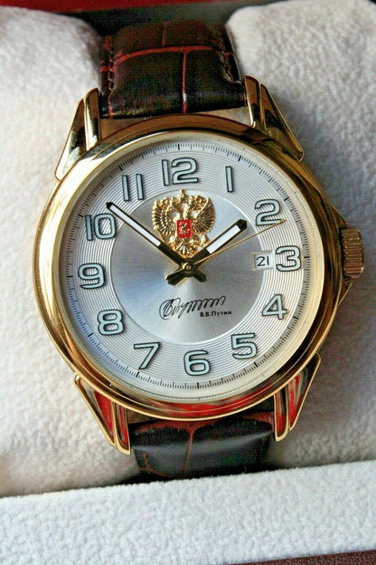 Slava Tradition Mechanical Automatic Russian Watch President Putin 1613839P