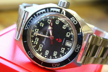 Load image into Gallery viewer, Vostok Komandirskie Military Automatic Russian wrist watch 24 hours 650541
