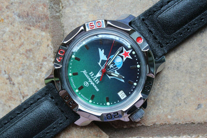 Vostok Komandirskie Mechanical Military Russian wrist watch VDV Airborne 811021
