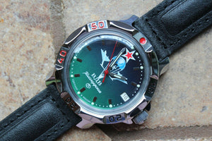 Vostok Komandirskie Mechanical Military Russian wrist watch VDV Airborne 811021