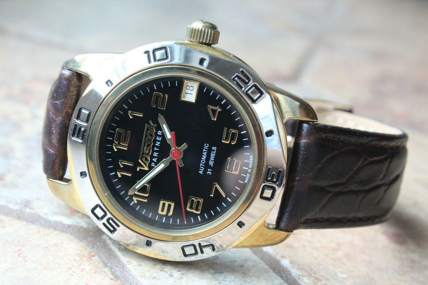 Russian Mechanical Automatic Wrist Watch Vostok Partner 299735