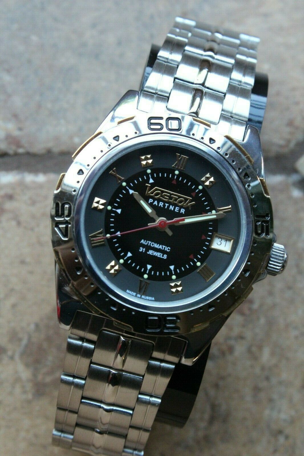 Russian Mechanical Automatic Wrist Watch Vostok Partner 251784