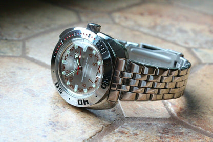 Russian Mechanical Automatic Wrist Watch VOSTOK AMPHIBIAN DIVER 710448
