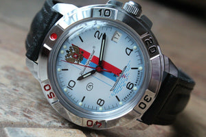 Vostok Komandirsky Military Wrist Watch # 431330 NEW