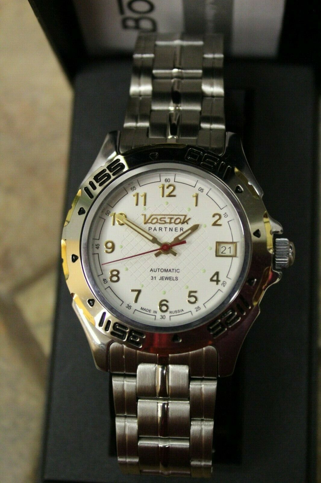 Russian Mechanical Automatic Wrist Watch Vostok Partner 301733