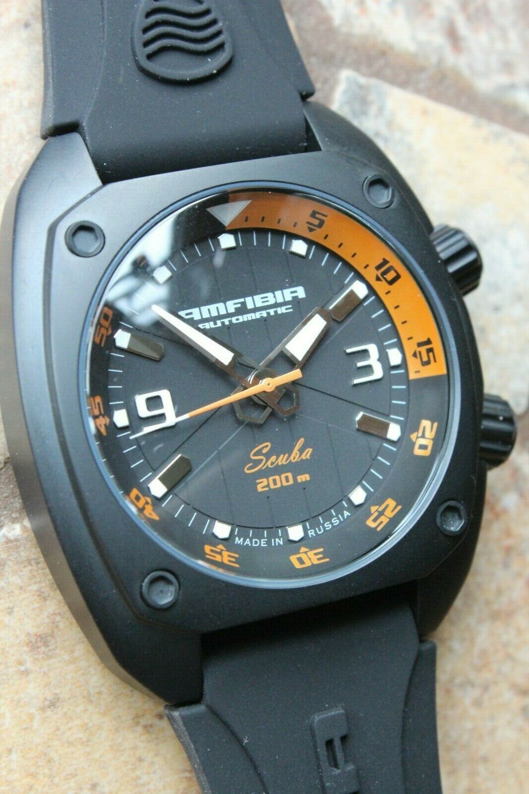 Vostok Amphibian Scuba Russian wrist watch 076798