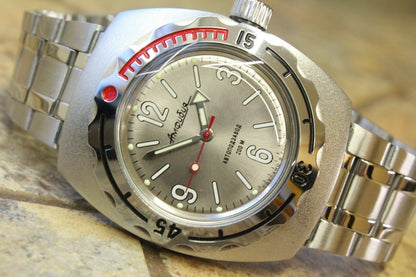 Russian Mechanical Automatic Wrist Watch VOSTOK AMPHIBIAN DIVER 090661