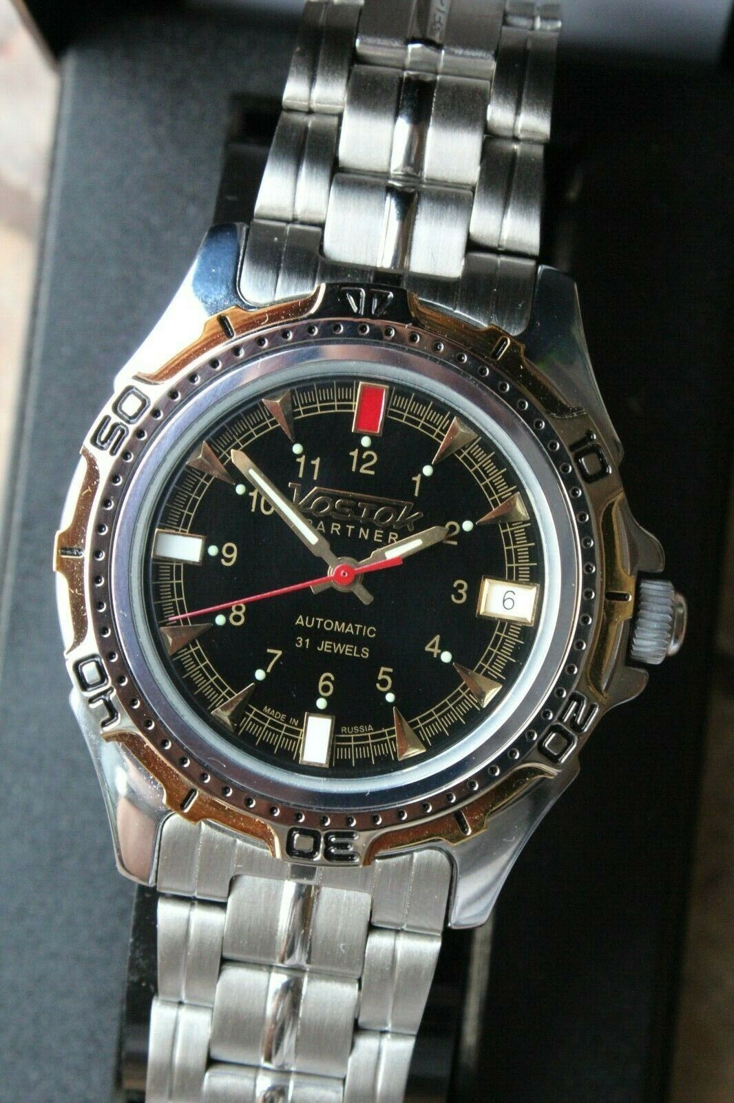Russian Mechanical Automatic Wrist Watch Vostok Partner 301924