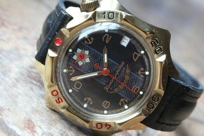 Vostok Komandirsky Mechanical Manual Winding Wrist Watch 539301