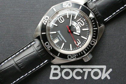 Vostok Komandirsky 030788 Russian Automatic Military Wrist Watch Day Night