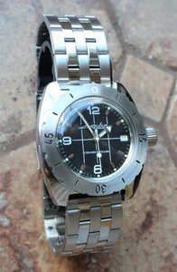 Russian Mechanical Automatic Wrist Watch VOSTOK AMPHIBIAN DIVER 150375