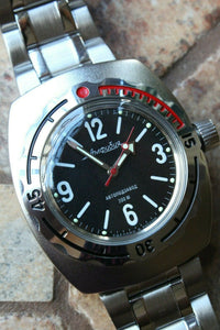 Russian Mechanical Automatic Wrist Watch VOSTOK AMPHIBIAN DIVER 090660