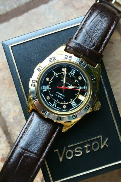Russian Mechanical Automatic Wrist Watch Vostok Partner 259191