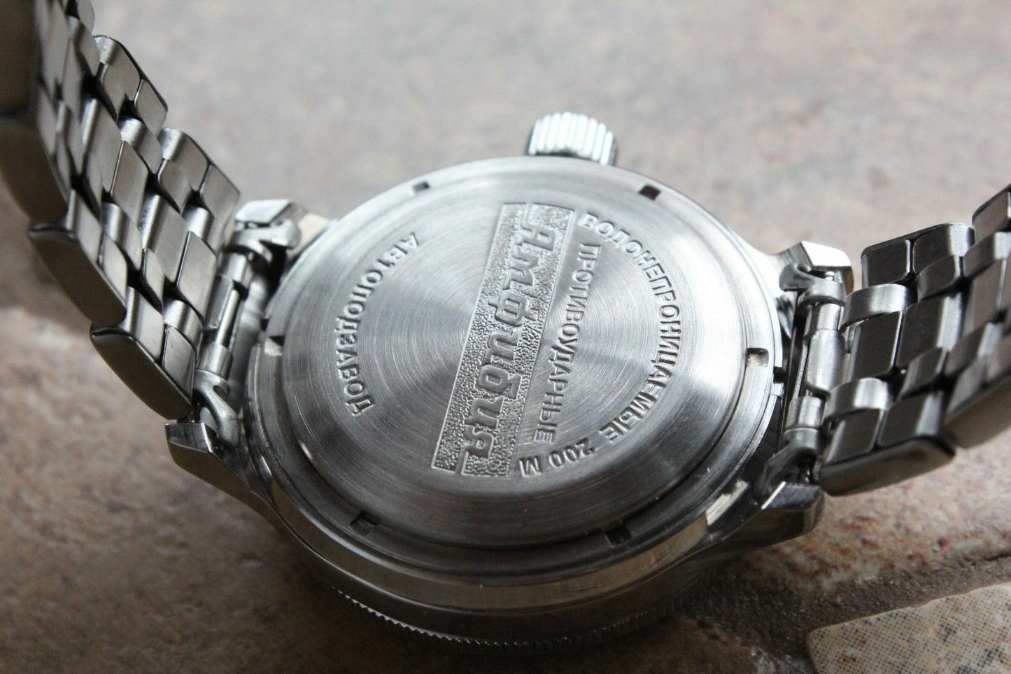 Russian Mechanical Automatic Wrist Watch VOSTOK AMPHIBIAN DIVER 420334