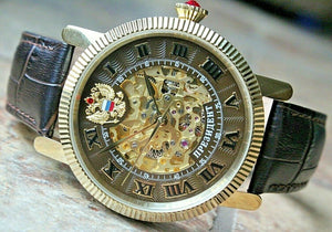 Russian President 4506170 Mechanical Automatic Men's Wrist Watch Poljot