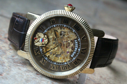 Russian President 4506170 Mechanical Automatic Men's Wrist Watch Poljot