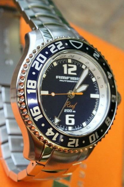 Vostok Amphibian Reef Russian wrist watch 080493