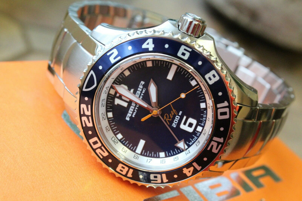 Vostok Amphibian Reef Russian wrist watch 080493