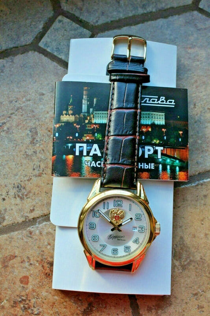Slava Tradition Mechanical Automatic Russian Watch President Putin 1613839P
