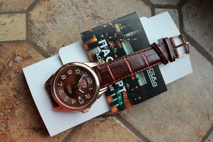 Slava Tradition Mechanical Automatic Russian Classic Wrist Watch 1613841