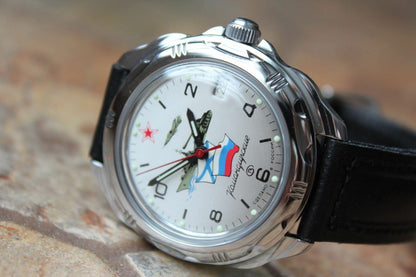 Vostok Komandirsky Russian Military Wrist Watch # 211535 NEW