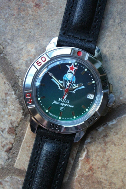 Vostok Komandirsky Mechanical Manual Winding Wrist Watch 431021