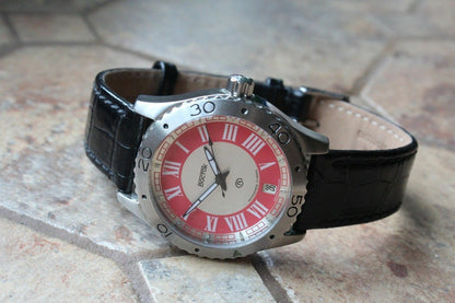 Russian Mechanical Automatic Wrist Watch Vostok Megapolis Prestige Rare 560256
