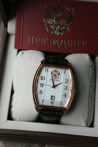 Russian President 4259292 Mechanical Automatic Men's Wrist Watch Poljot