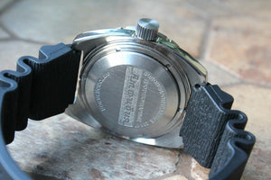 Russian Automatic Wrist Watch VOSTOK AMPHIBIAN DIVER Rubber Band 150367-R1