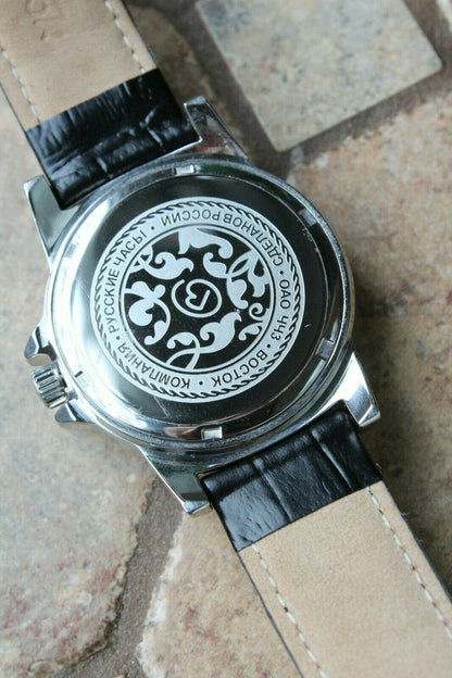 Russian Mechanical Automatic Wrist Watch Vostok Megapolis Rare 690132