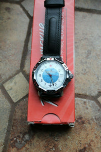 Vostok Komandirsky Russian Mechanical Military Wrist Watch Submarine 811055