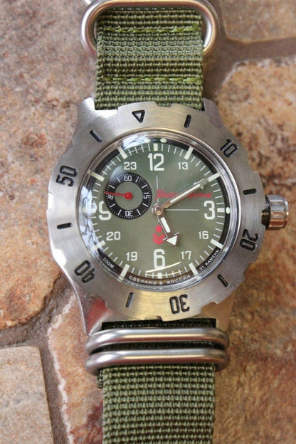 Vostok Komandirsky Mechanical Automatic Wrist Watch K-35 350501