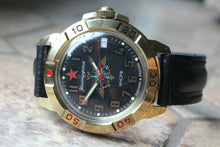 Load image into Gallery viewer, Vostok Komandirsky Russian Military Wrist Watch Emercom MCHS # 439639 NEW
