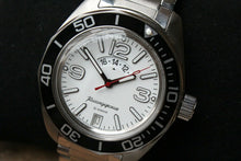 Load image into Gallery viewer, Vostok Komandirsky 030789B Russian Automatic Military Wrist Watch Day Night
