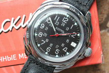 Load image into Gallery viewer, Vostok Komandirsky 211783 Mechanical Russian Military Wrist Watch 24 Hours Dial
