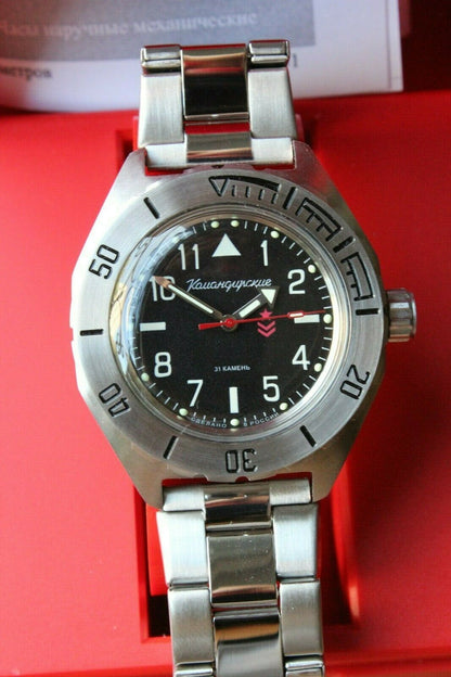 Vostok Komandirskie Automatic Russian wrist watch 650540