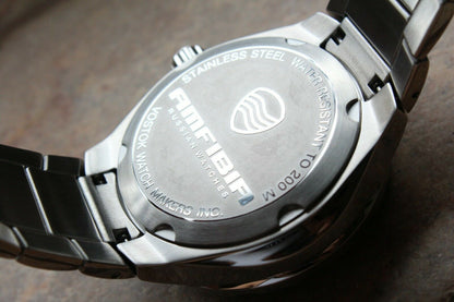 Vostok Amphibian 440795 Automatic Black Sea Russian mens wrist watch New 2019