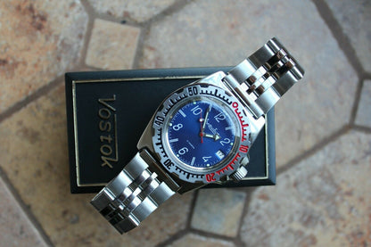 Russian Mechanical Automatic Wrist Watch VOSTOK AMPHIBIAN DIVER 110908