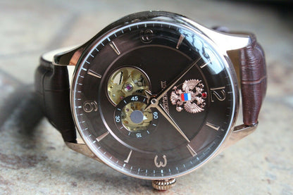Russian President 6509050 Mechanical Automatic Men's Wrist Watch Poljot