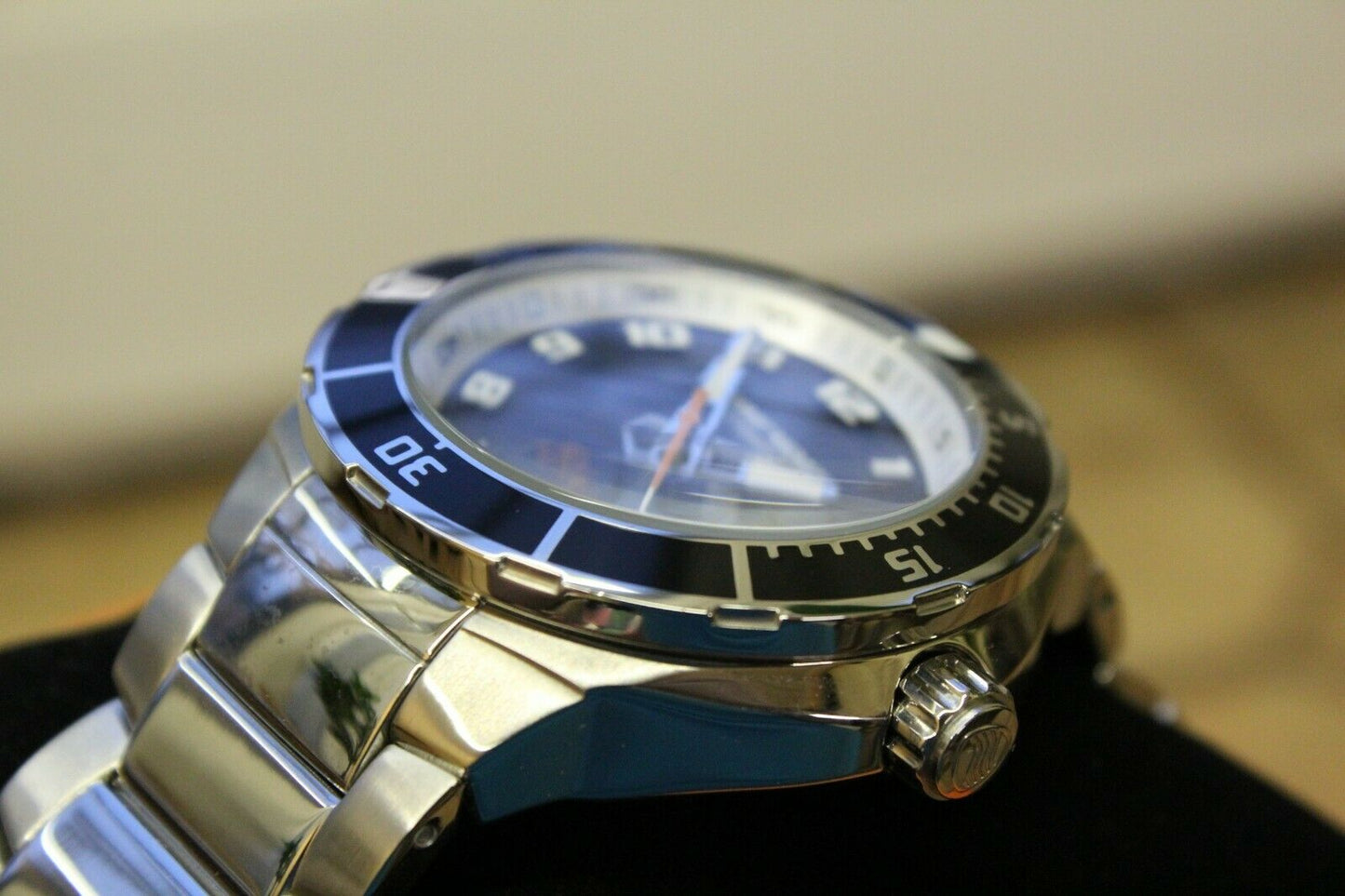 Vostok Amphibian 440793 Auto Black Sea Russian mens wrist watch