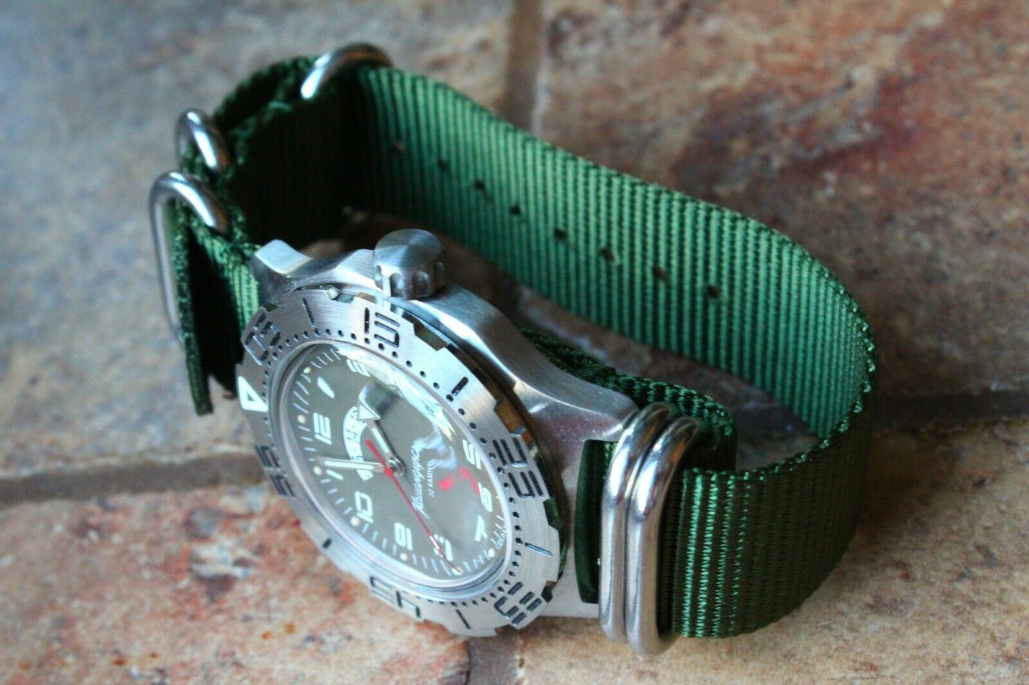 Vostok Komandirsky Mechanical Automatic Wrist Watch K-35 350755