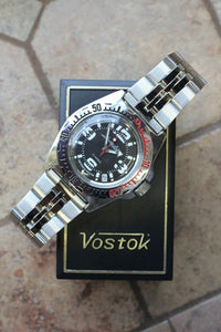 Vostok Amphibian Russian Auto diver wrist watch 110903